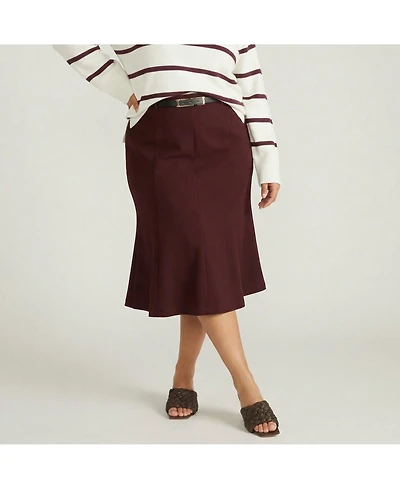 Universal Standard Women's Carla Ponte Skirt