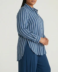 Universal Standard Plus Cooling Stretch Cupro Artist Shirt