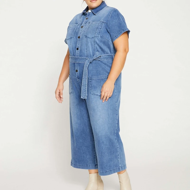 Universal Standard Plus Size Denim Jumpsuit
