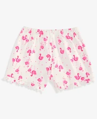 First Impressions Baby Girls' (0-24) Mix & Match Flamingo-Print Ribbed Shorts, Macy's Exclusive