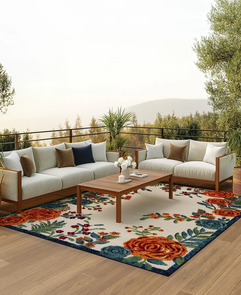 Nourison Home Aloha ALH32 7'10"x10'6" Area Rug