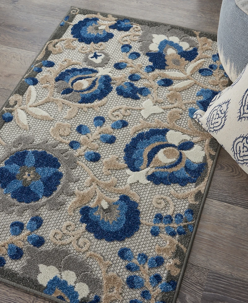 Nourison Home Aloha ALH17 2'8" x 4' Outdoor Area Rug