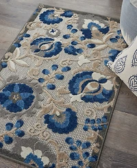 Nourison Home Aloha ALH17 2'8" x 4' Outdoor Area Rug