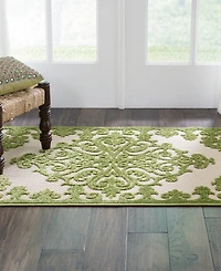 Nourison Home Aloha ALH12 2'8" x 4' Outdoor Area Rug