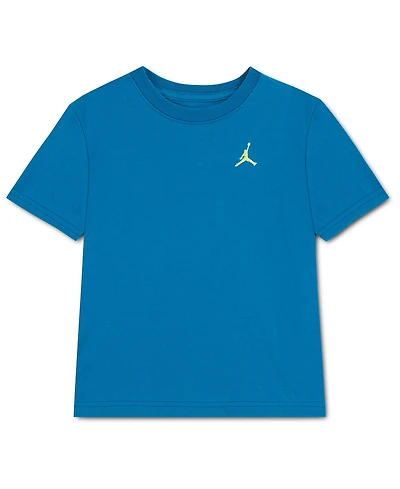 Jordan Boys 2T-7 Jumpman Air Embroidered Short Sleeve T-Shirt