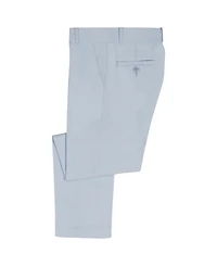 Calvin Klein Boys' 8-20 Tri-Blend Linen Zip Closure Suit Pants