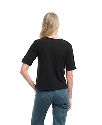 Wilt Clothing Women's Baby Fit Elbow Sleeve Tee