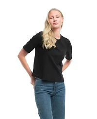 Wilt Clothing Women's Baby Fit Elbow Sleeve Tee