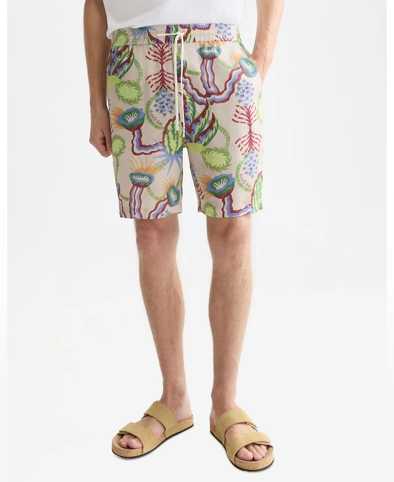 Scotch & Soda Men's Printed Regular-Fit Bermuda Shorts