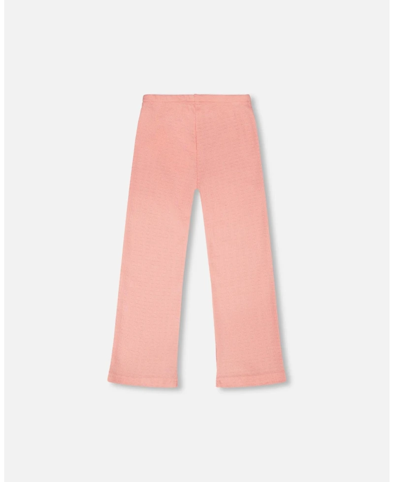Deux par Deux Little Girls Crinkle Jersey Leggings