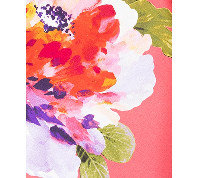 Xscape Women's Printed Halter Neck Maxi Dress