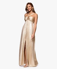 Xscape Women's Halter Neck Maxi Dress