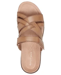 Easy Spirit Women's Waylin Strappy Flat Slip-On Sandals
