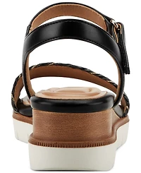 Easy Spirit Women's Edythe Woven Wedge Sandals