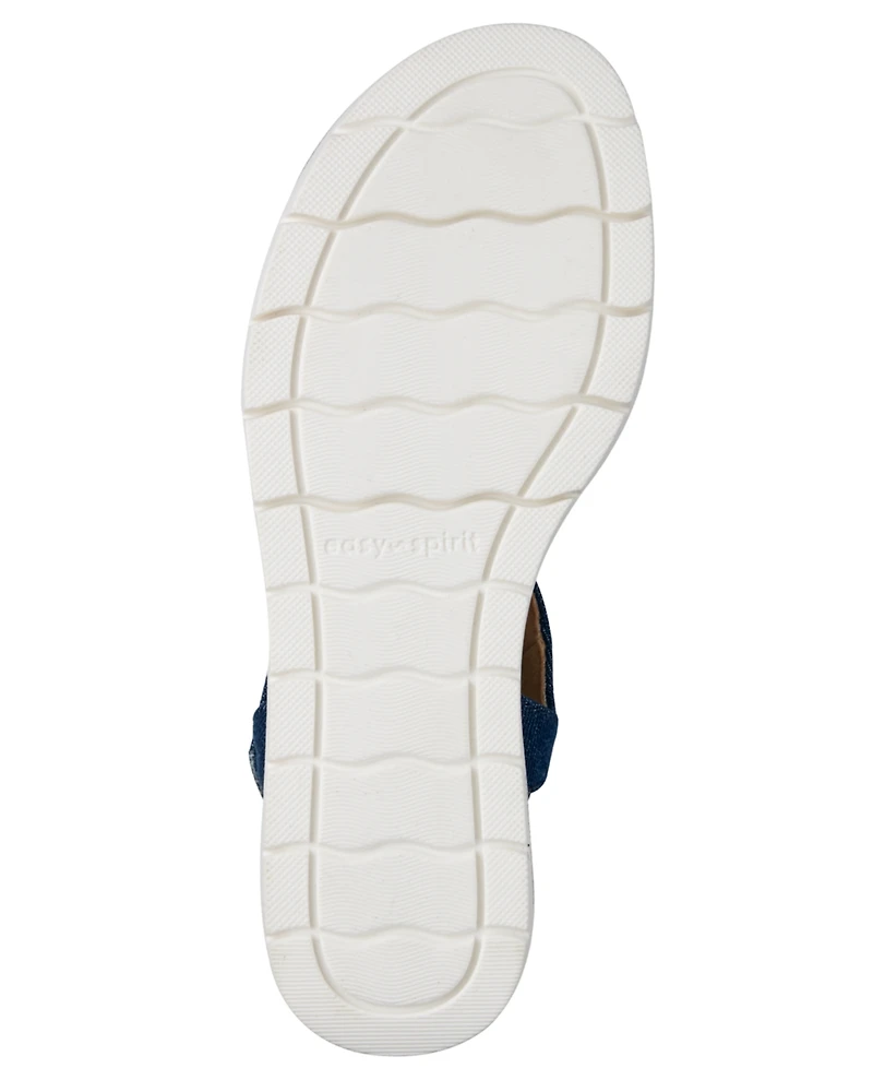 Easy Spirit Women's Edythe Woven Wedge Sandals