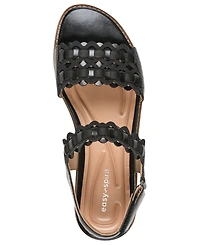 Easy Spirit Women's Warna Woven Flat Slingback Sandals