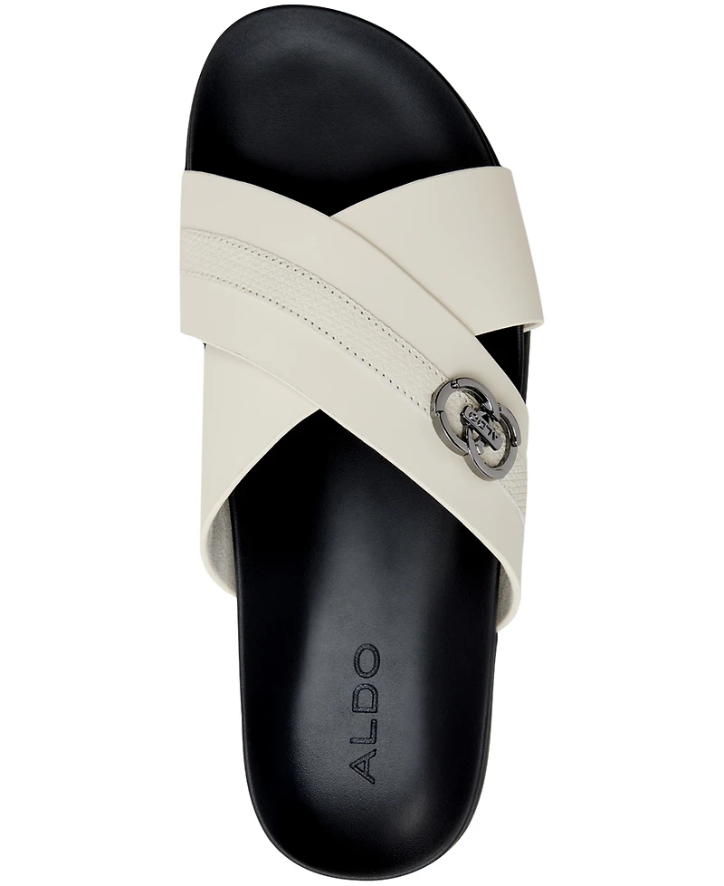 Aldo Men's Mendel Criss-Cross Slip-On Sandals