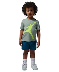Jordan Toddler Boys 2-Piece Jumbo Jumpman T-Shirt and Shorts Set