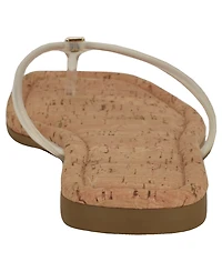 Tommy Hilfiger Women's Vela Jelly Flat Thong Sandals