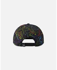 Deux par Deux Baby Boys Cap Dinosaur Print