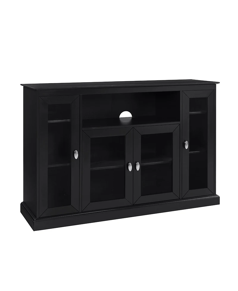 Convenience Concepts 52" Highboy Glass Storage Tv Stand