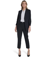 Calvin Klein Women's Open-Front Collarless Jacket