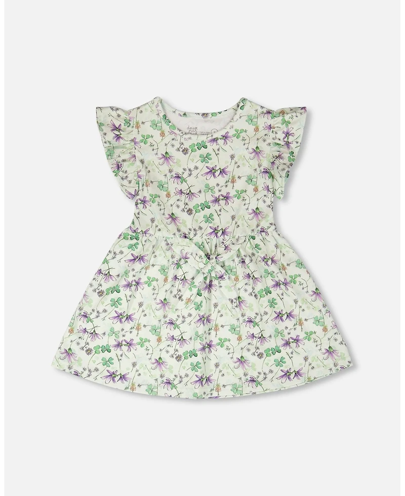 Draft - Deux par Toddler Girls Jersey Dress