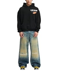 Cotton On Men's Fleece Long-Sleeve Hooded Sweatshirt