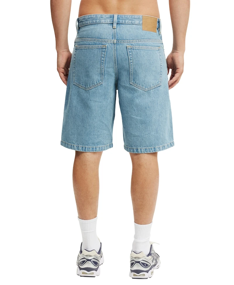 Cotton On Men's Baggy Denim Shorts