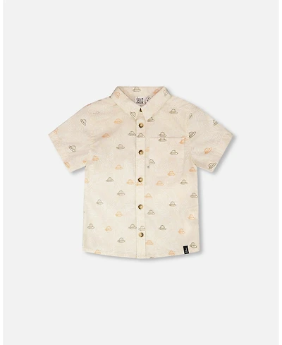 Deux par Baby Boys Poplin Shirt