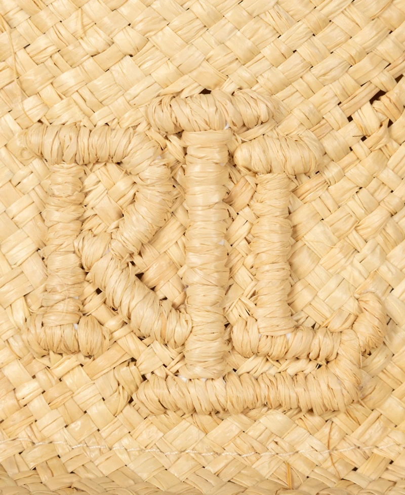 Lauren Ralph Lauren 3D Logo Raffia Sun Hat