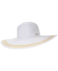 Lauren Ralph Packable Stripe Sun Hat