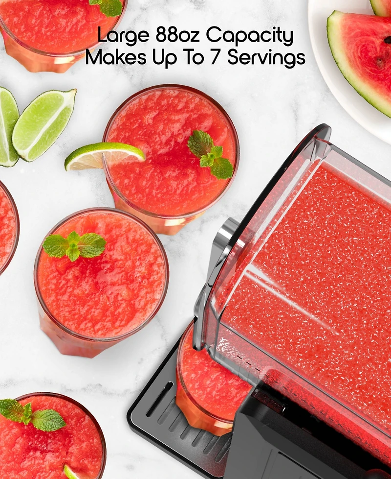 Tzumi Puree 2.6 Liter Slushie and Soft Serve Ice Cream Machine