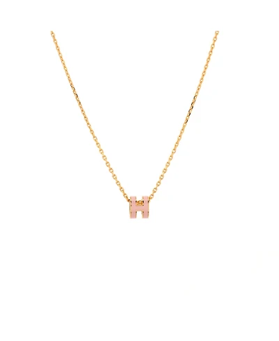 Pre-Owned HERMES Pop H Pendant Chain Necklace