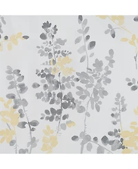 Olivia Gray 100% Polyester Aiden Printed Textured Grommet Curtain Panel