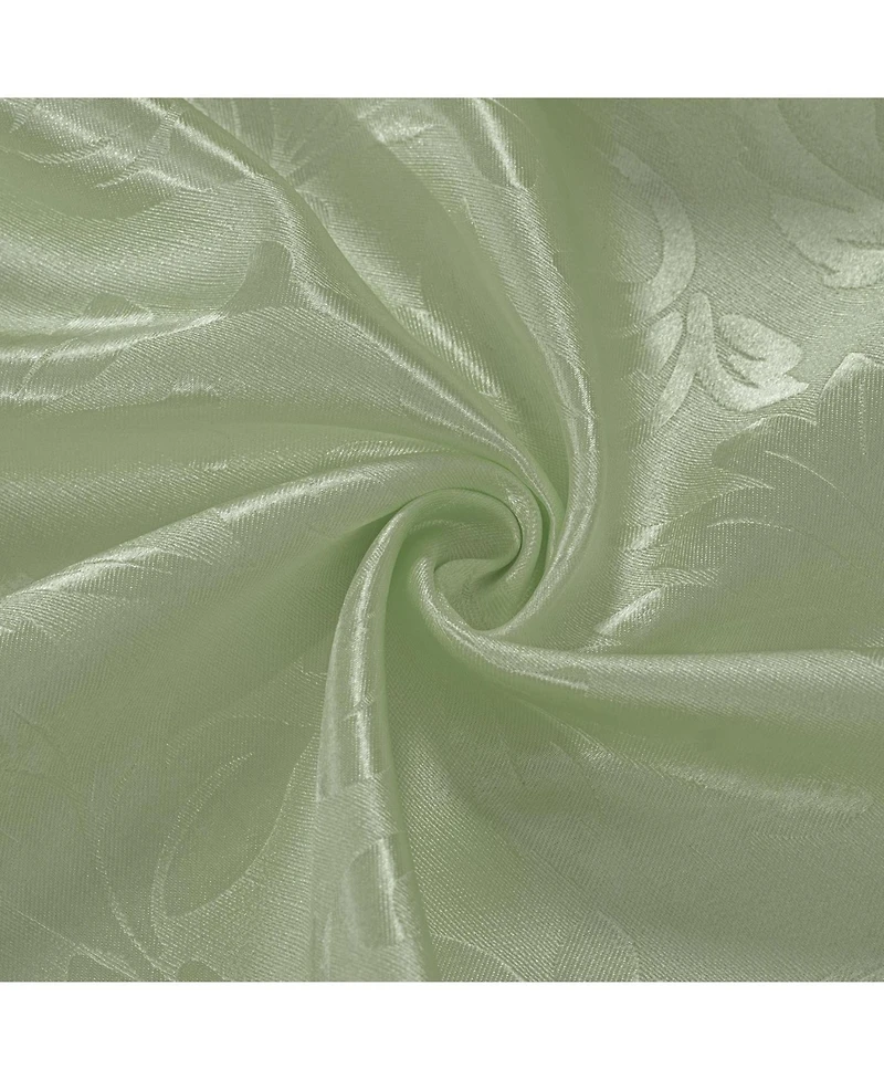 Olivia Gray 100% Polyester Aiden Printed Textured Grommet Curtain Panel