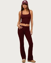 Edikted Women's Linda Ribbed Scoop Neck Tank Top