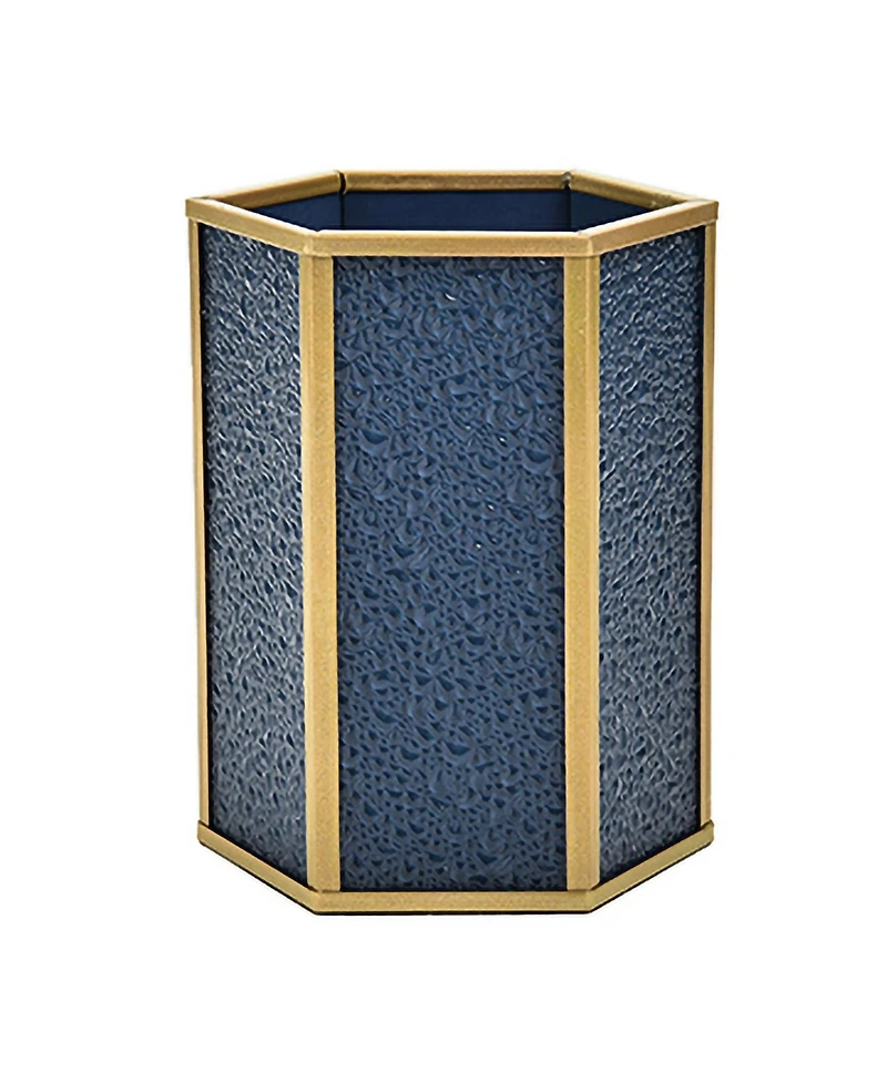 Lauraella Handcrafted Glass Organizer, Decorative Storage Container for Makeup, Jewelry, Desk