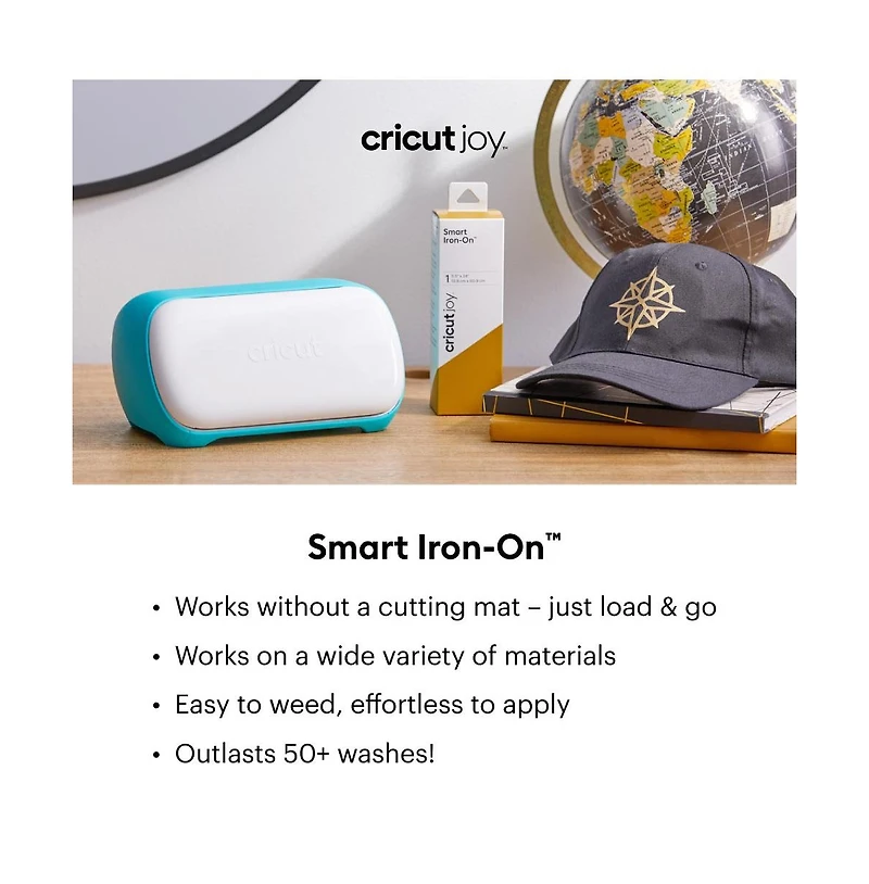 Cricut Joy Smart Value Iron-on - 5.5 x 6 ft