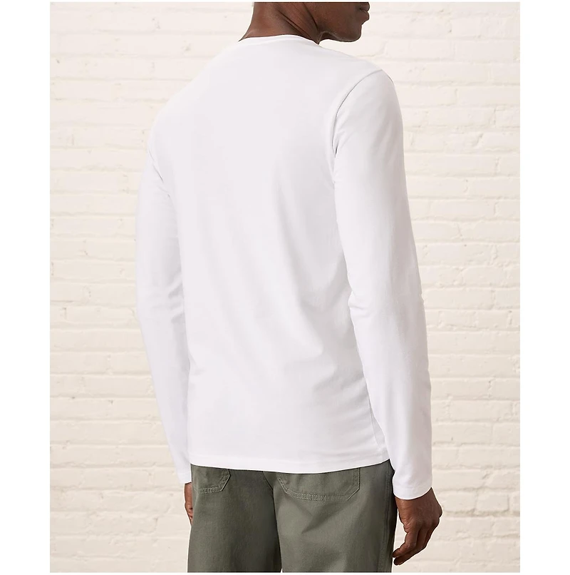 Pact Men's Luxe Signature Slim Long Sleeve Tee Made With Organic Cotton