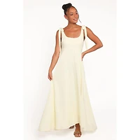 Petal and Pup Women's Valara Tie Shoulder Maxi Dress