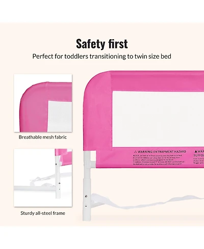 Dream On Me Mesh Security Bed Rail