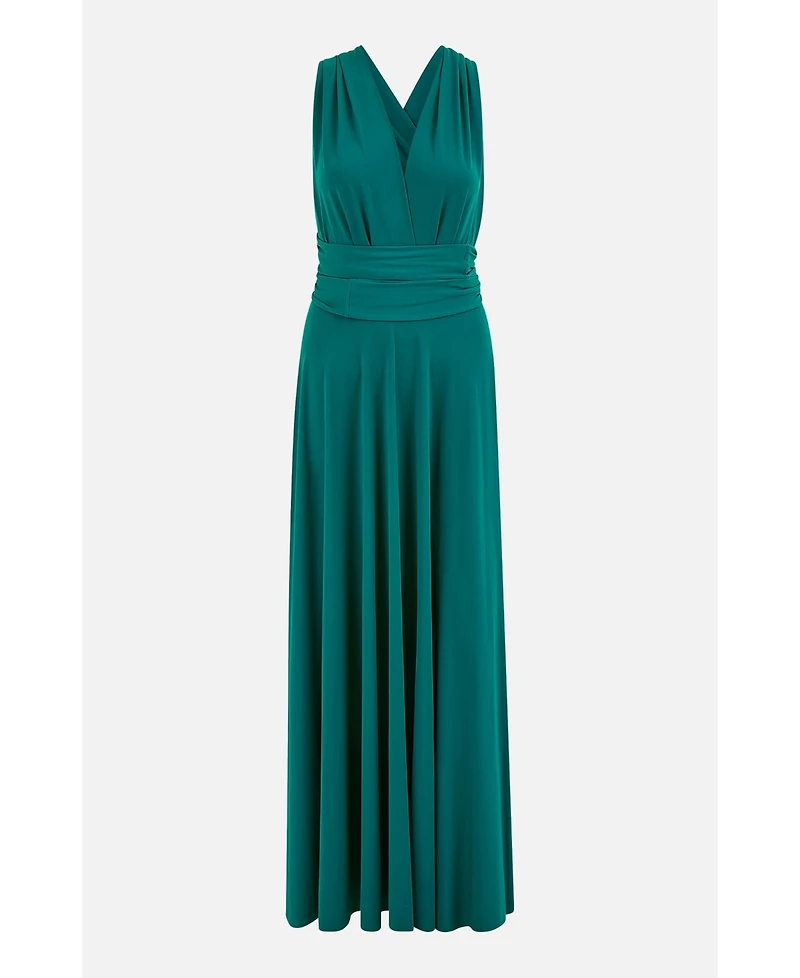 Yumi Women's Jersey Stretch Multiway Maxi Dress