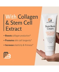 M3 Naturals Bum Bum Cream Massaging Lotion, Antil Cellulite Cream for Thighs and Body, Skin Tightening Cream, M3, 8 fl oz