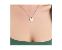 Little Sky Stone Lev Heart Pendant Necklace