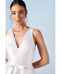 Coast Women's Bow-Waist Maxi Wedding Dress