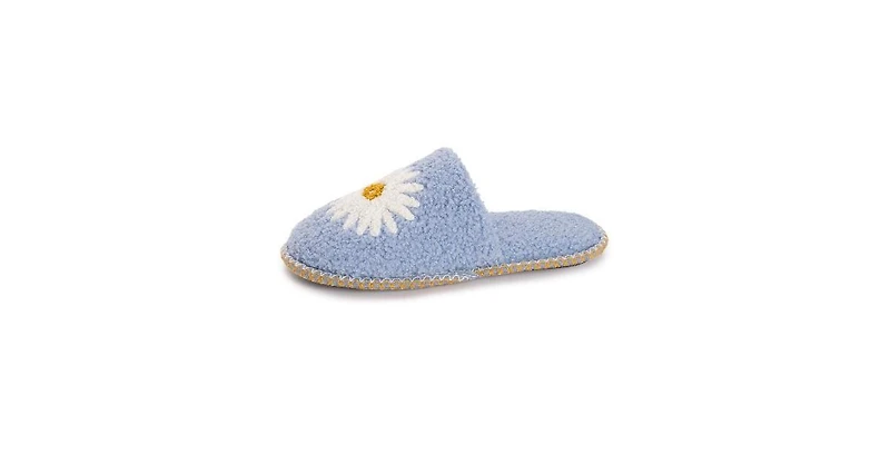Muk Luks Women's Novelty Punch Needle Scuff