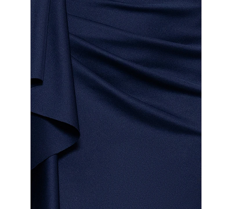 Xscape Petite One-Shoulder Ball Gown