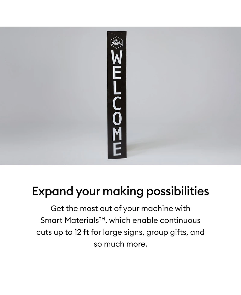 Cricut Permanent Smart Value Vinyl - 13 x 5 ft