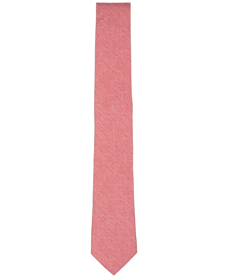 Bar Iii Men's Melange Chevron Solid Tie, Exclusively at Macy's